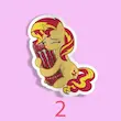 استیکر Ponys X Monster