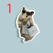 استیکر Cute hamster