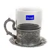 سرویس چای خوری 12 پارچه مدل پیوتر سیلور مات 