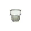 بطری آب شیشه ای گنجایش 0.5 لیتر