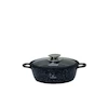 سرویس قابلمه و تابه گرانیتی 24 پارچه لایف اسمایل مدل LIFEP7S-24-BLACK
