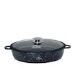 سرویس قابلمه و تابه گرانیتی 24 پارچه لایف اسمایل مدل LIFEP7S-24-BLACK