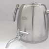 کتری و قوری نزاز مدل هرمی استیل مات