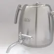 کتری و قوری نزاز مدل هرمی استیل مات