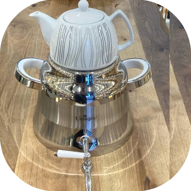 کتری قوری شیردار یونیک