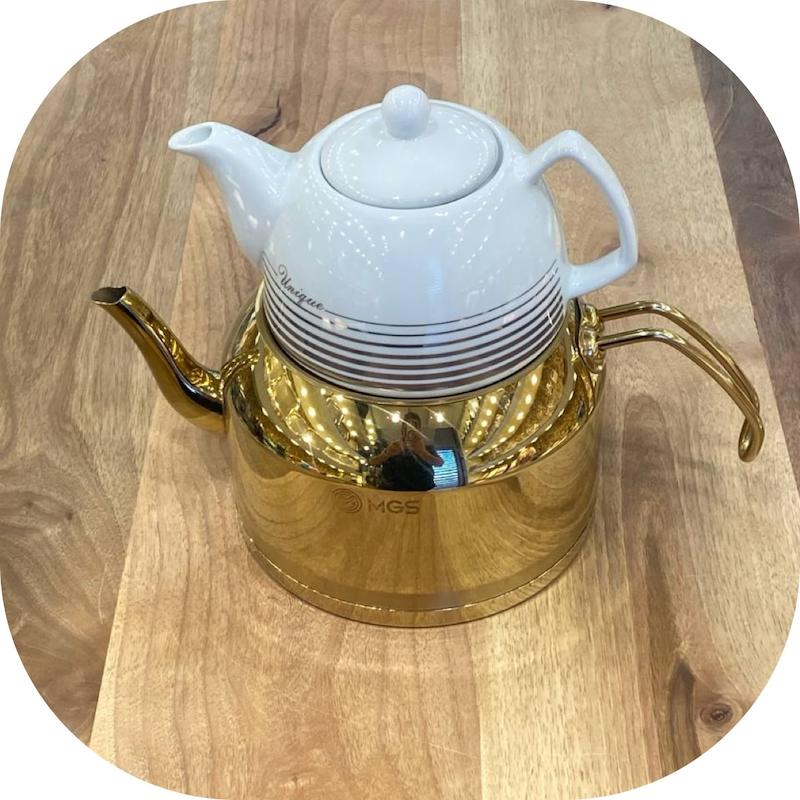 کتری قوری طلایی MGS