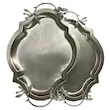سینی دسته دار سالی نو مدل پروانه کد 608485 مجموعه دو عددی