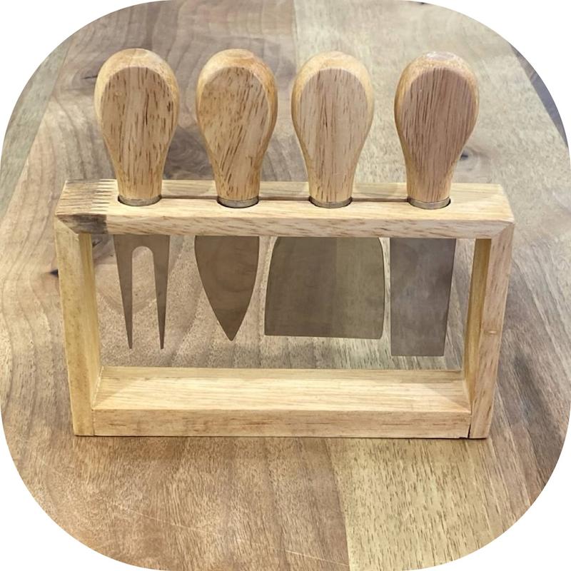 ابزار صبحانه خوری چوبی