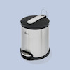 سطل زباله 14لیتری یونیک مدل استیل کد UN-4450
