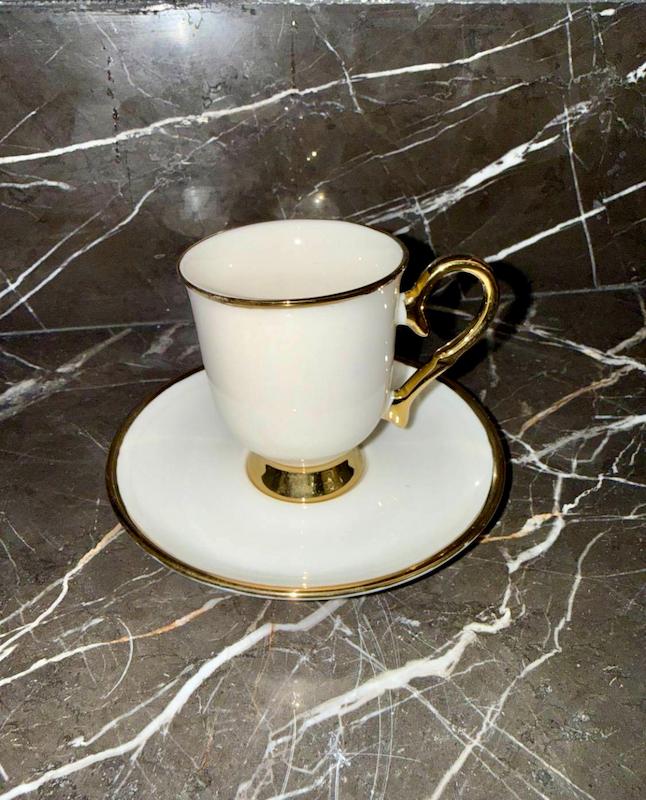 ست فنجان نعلبکی قهوه خوری وارداتی