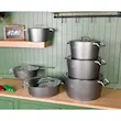 سرویس قابلمه و تابه گرانیتی 17 پارچه اس جی طرح AKA
