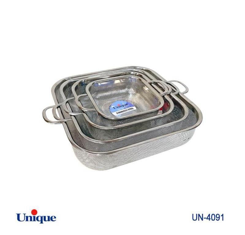 سبد استیل سینکی ۴ سایز کد UN-4091