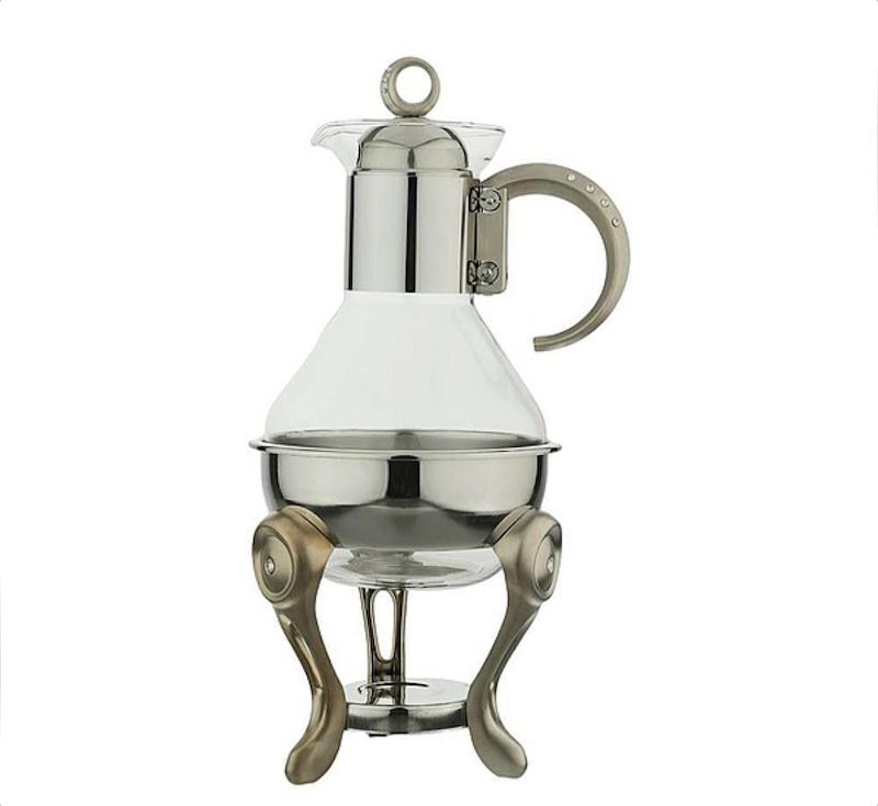 سوفله قهوه خوری‌ استیل حلقه نگین