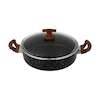 تابه اویز پلاس مدل السا دسته چوبی سایز 28