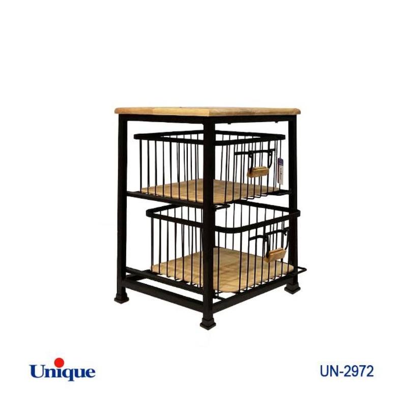 جای سیب زمینی و پیاز دو طبقه دسته دار یونیک کد UN-2972