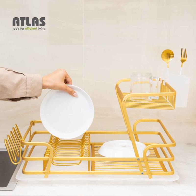 جاظرفی اطلس ATLAS تمام آلومینیوم مدل بنفشه کد 460