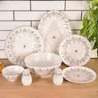 سرویس غذاخوری چینی 28 پارچه 6 نفره بی.وی.کی مدل آیلین کد 475628
