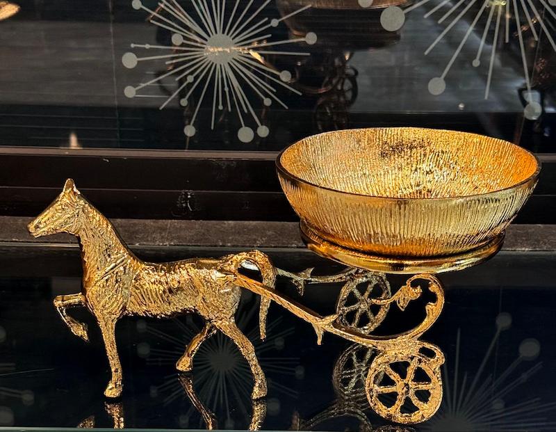 ست پذیرایی سه تکه کالسکه اسب