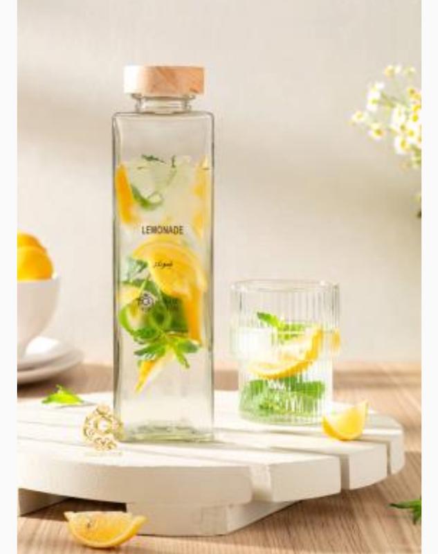 بطری شیشه ای درب گرد گلدن استار