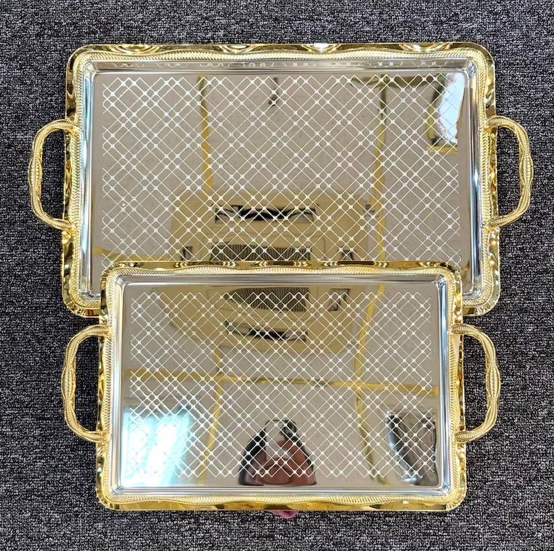 سینی دو تکه استیل وارداتی