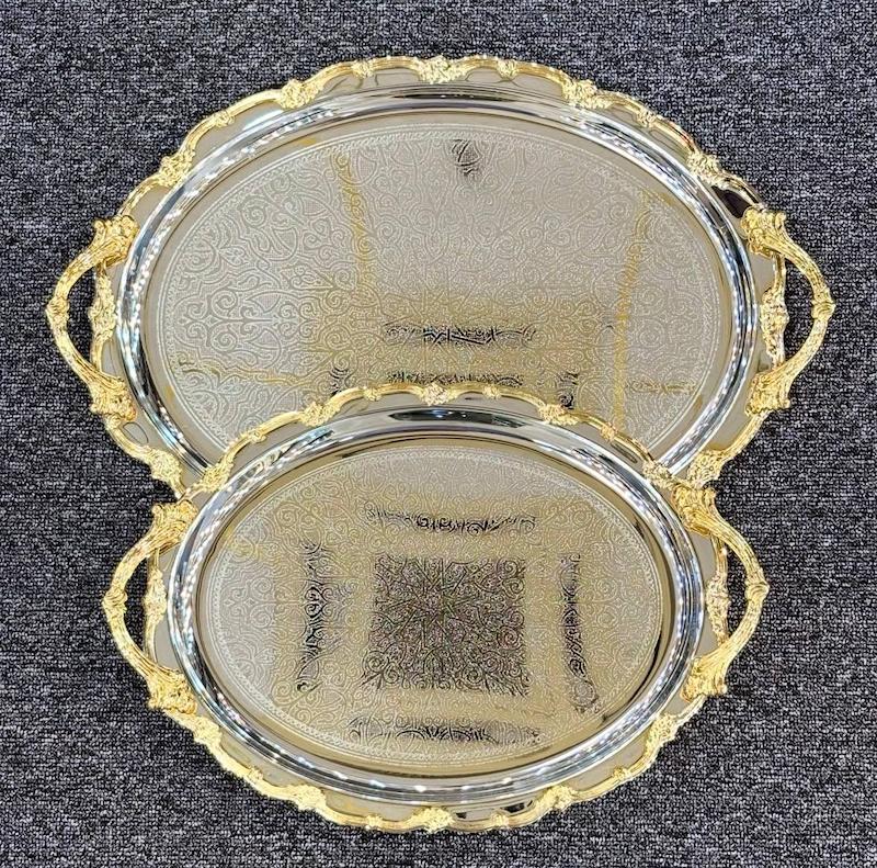 سینی دو تکه استیل وارداتی
