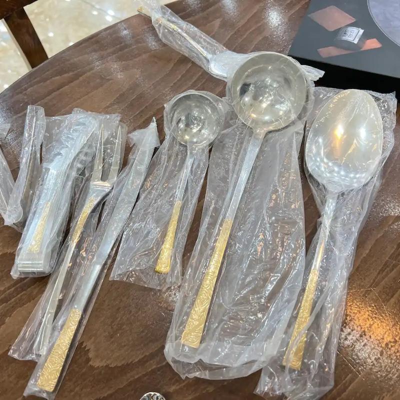 سرویس قاشق چنگال 30 نفره ورسا