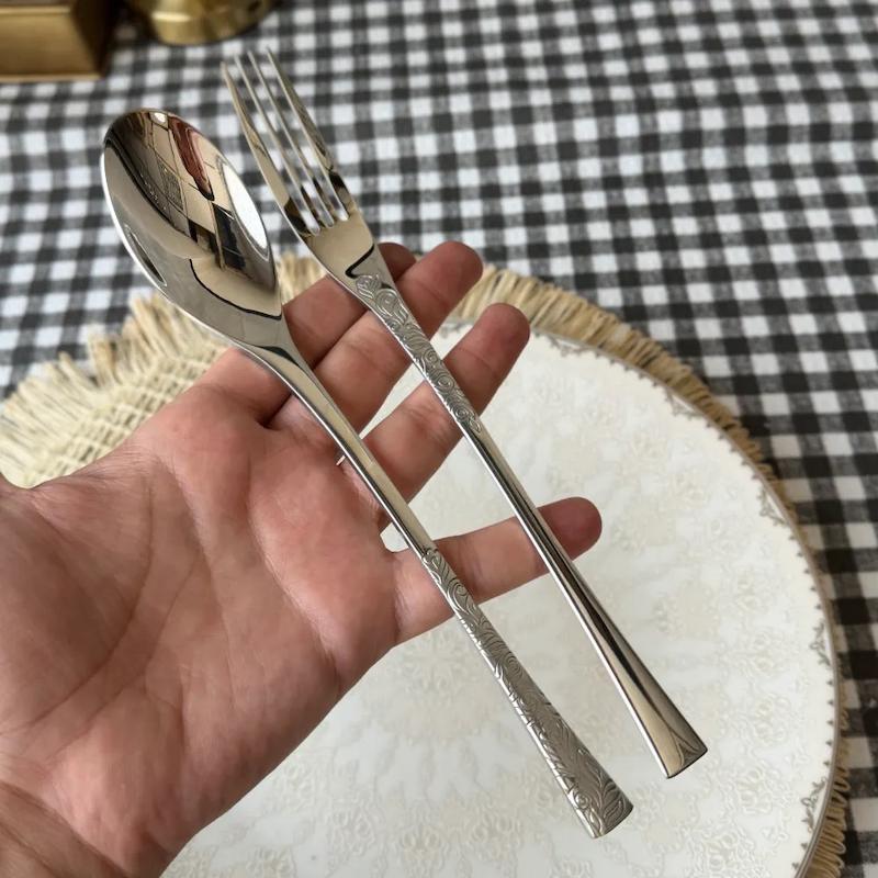 سرویس قاشق چنگال 30 نفره ورسا