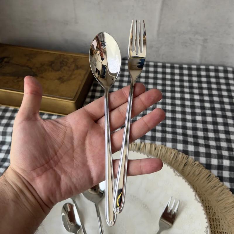 سرویس قاشق چنگال 30 نفره ورسا
