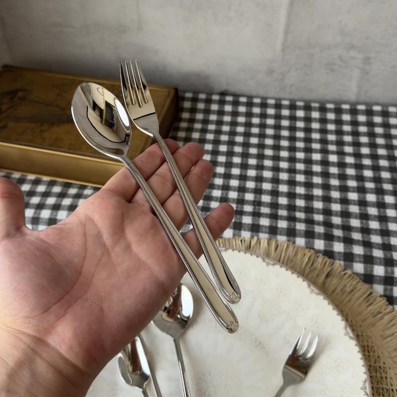 سرویس قاشق چنگال 30 نفره ورسا