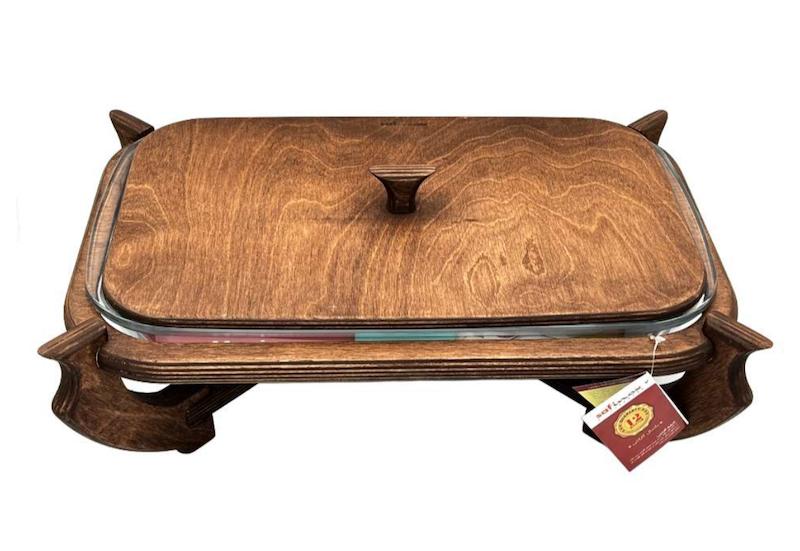 سوفله خوری مستطیل چوبی سافینوکس