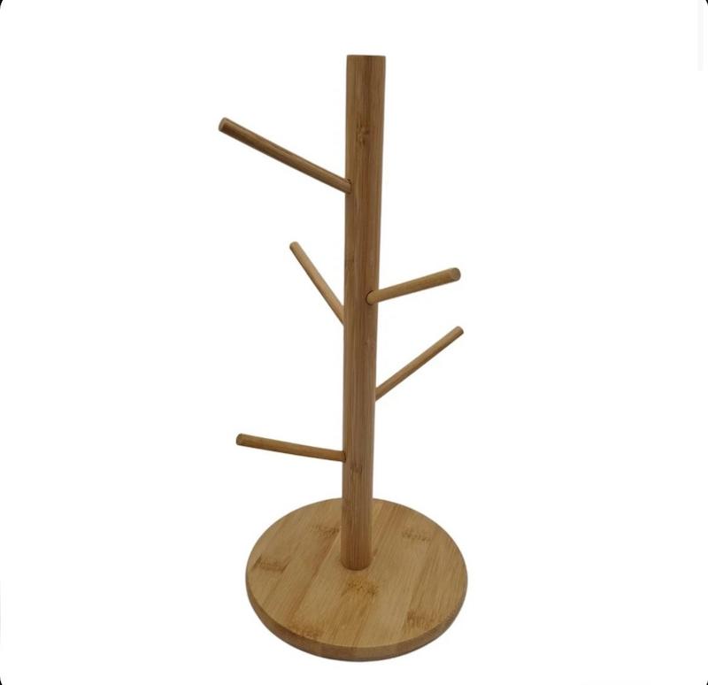 استند آویز لیوان بامبو