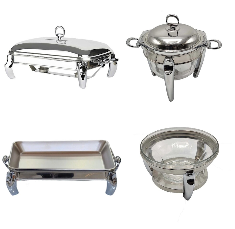 سوفله خوری ۴ تکه پافیلی برند رزلند استیل