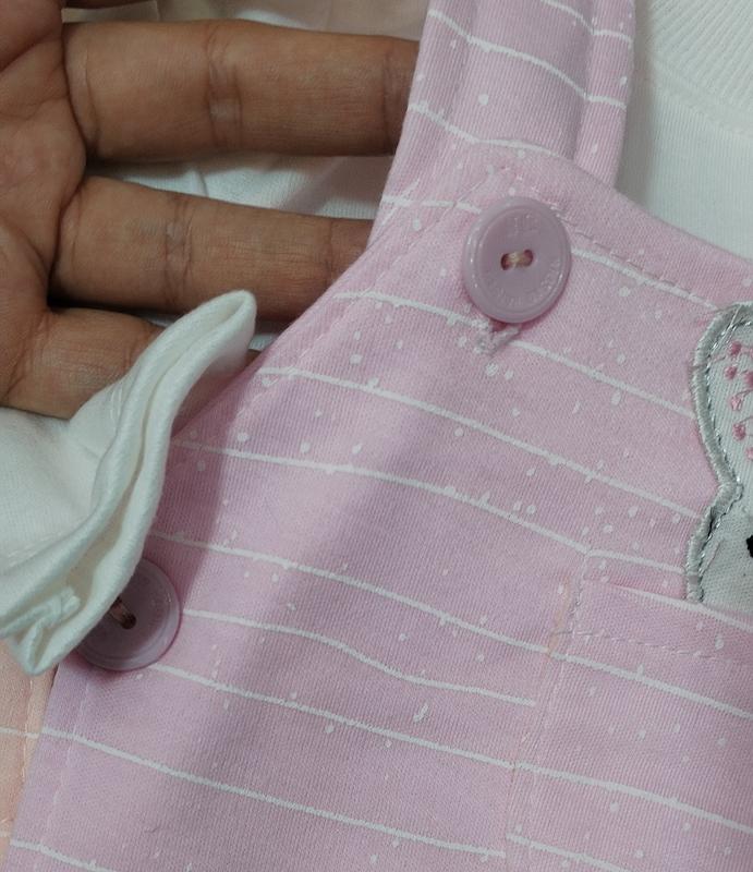 سرهمی بیلری دخترانه خرگوش راه راه