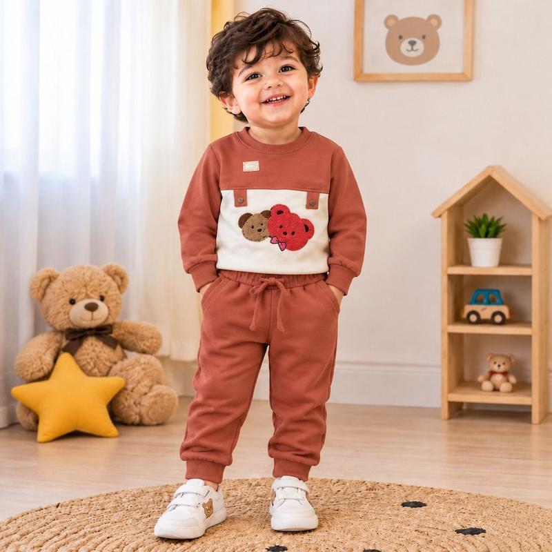 بلوز و شلوار آجری دورس