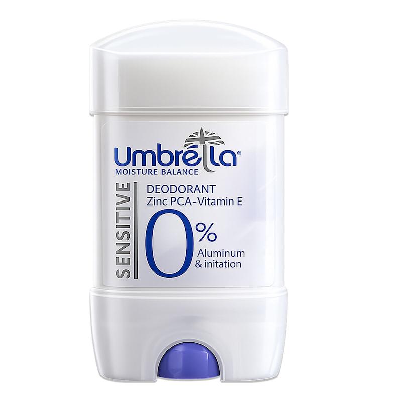 دئودورانت استیکی آمبرلا مدل Sensitive 0% 