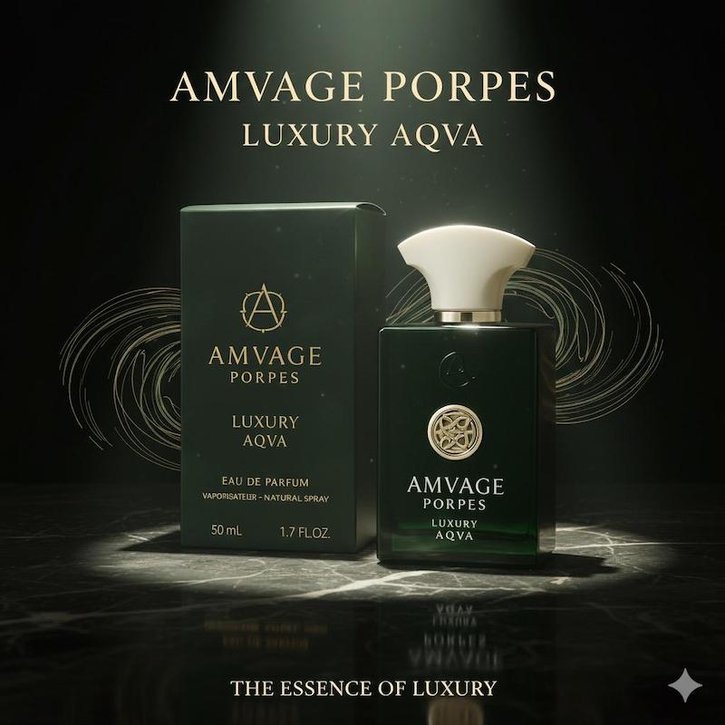 ادو پرفیوم آمواج پورپس لاکچری آکوا – Amvage Porpes Luxury Aqva حجم 50 میلی‌لیتر