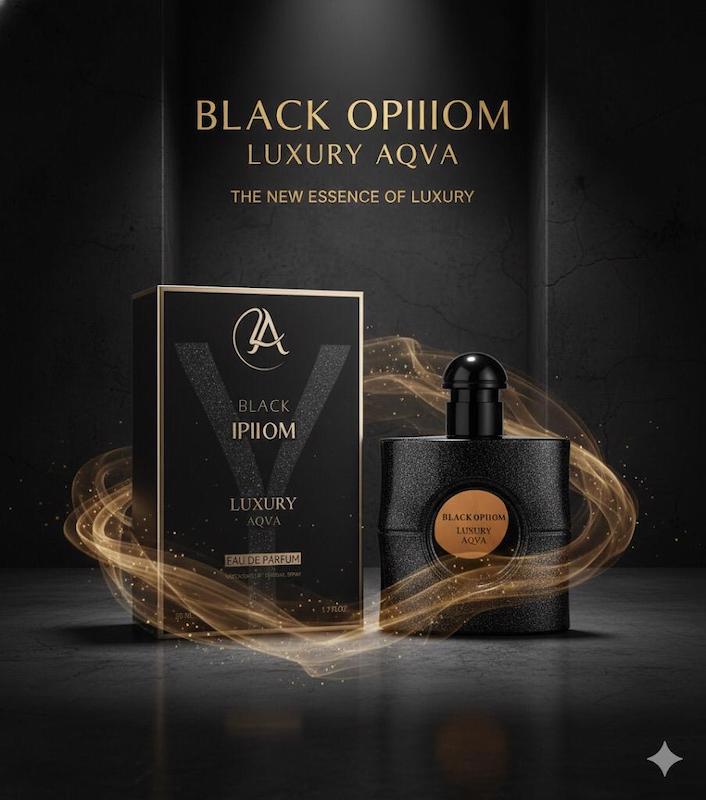 ادو پرفیوم بلک اوپیوم لاکچری آکوا – Black Opiiom Luxury Aqva حجم 50 میلی‌لیتر 