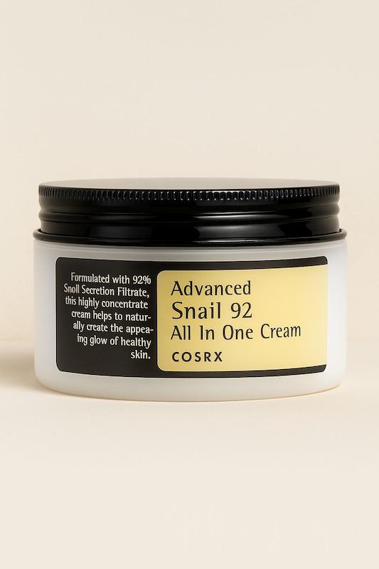 کرم مرطوب‌کننده حلزون 92% کوزارکس COSRX Advanced Snail 92 All In One Cream