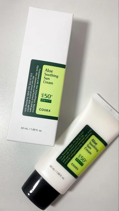 کرم ضدآفتاب آلوئه ورا کوزارکس COSRX Aloe Soothing Sun Cream SPF50+ PA+++ حجم 50 میل