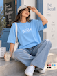 تیشرت  زنانه باکسی Be Real کد ۳۳۱۰۶