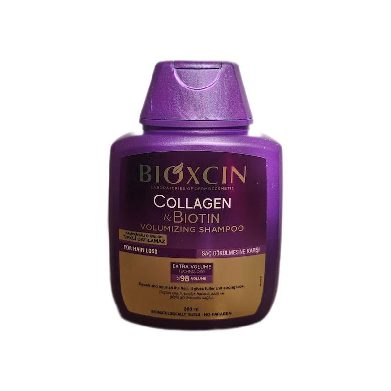 شامپو بیوکسین کلاژن و بیوتین ضد ریزش 300 میل | BIOXCIN