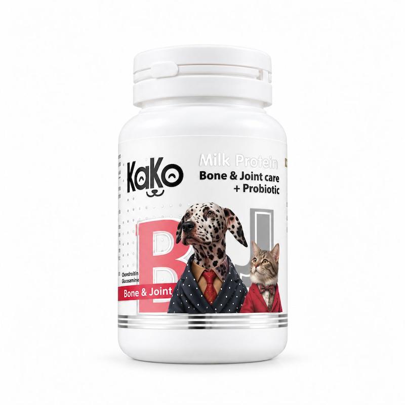 پودر تقویت استخوان و مفاصل سگ و گربه کاکو مدل Milk Protein وزن 200 گرم