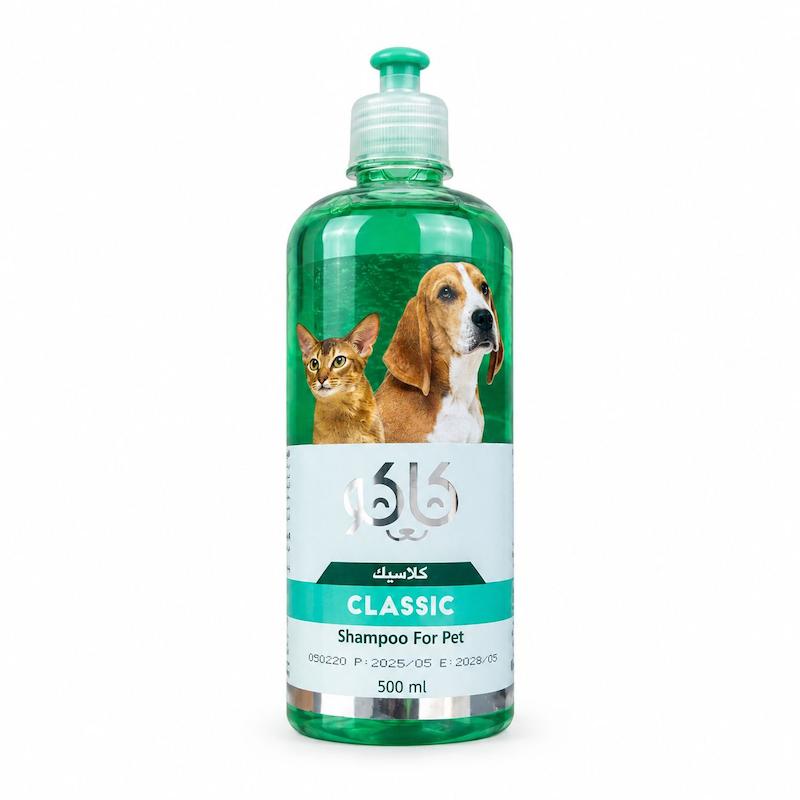 شامپو سگ و گربه کاکو کلاسیک با عصاره آلوئه‌ورا Kako Classic Shampoo For Pet حجم 500 میلی‌لیتر