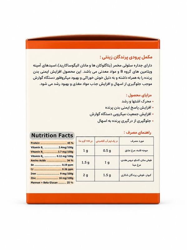 محرک رشد و تقویتی پرنده