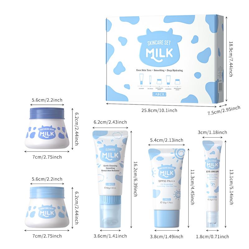 پک 5 عددی مراقبت پوستی milk 