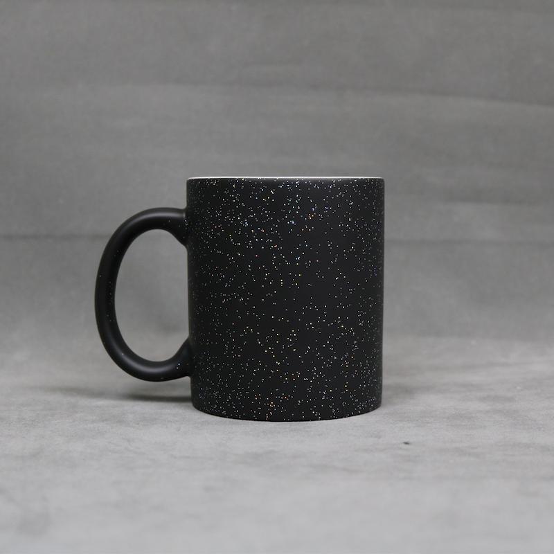 ماگ حرارتی (جادویی) اکلیلی دسته ساده - طرح دلخواه