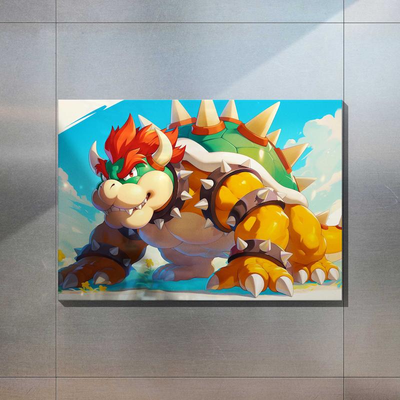 متال پوستر کد 006 - باوزر (ماریو)