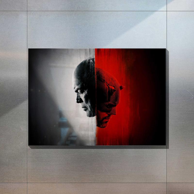 متال پوستر کد 022 - دردویل: بورن اگین (Daredevil: Born Again)