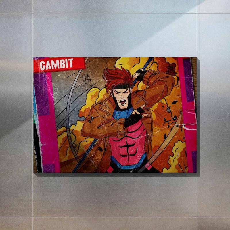 متال پوستر کد 037 - X-Men 97 (گمبیت)