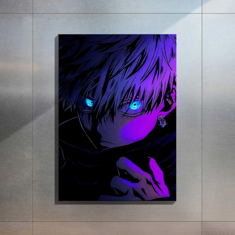 متال پوستر کد 045 - ساتورو گوجو (Jujutsu Kaisen)